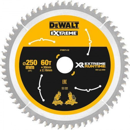 250x30mmx60 Dewalt Accessories - DT99573-QZ