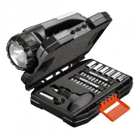 estuche-puntas-35pz-clinterna-bd-a7141-xj Black and Decker Power tools A7141